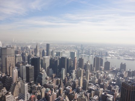 Vue depuis le sommet - Empire State Building Manhattan