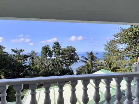 Vue du balcon de la chambre - Villa Anse La Blague Praslin