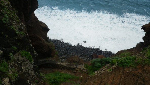 Randonnée Fajã Quebrada Nova Santa Maria Madena