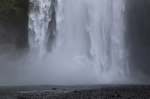 Cascade de Skógafoss Skogar