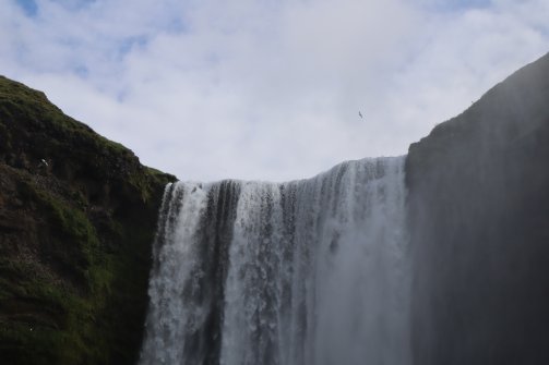 Cascade de Skógafoss Skogar