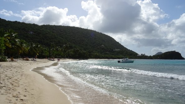 Smuggler's Cove Plage à Tortola Island