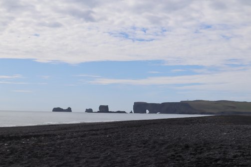 Plage de sable noir de Reynisfjara - Plage de sable noir de Reynisfjara 