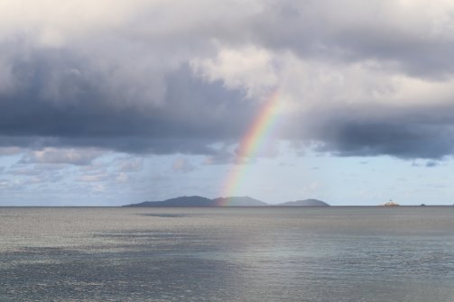 Arc-en-ciel  - Anse la Blague Plage à Praslin